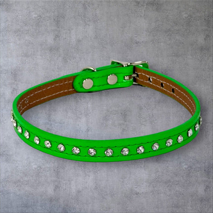 CK246 PATENT NEON SMALL CRYSTAL RHINESTONE