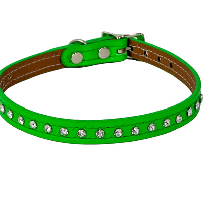 CK246 PATENT NEON SMALL CRYSTAL RHINESTONE