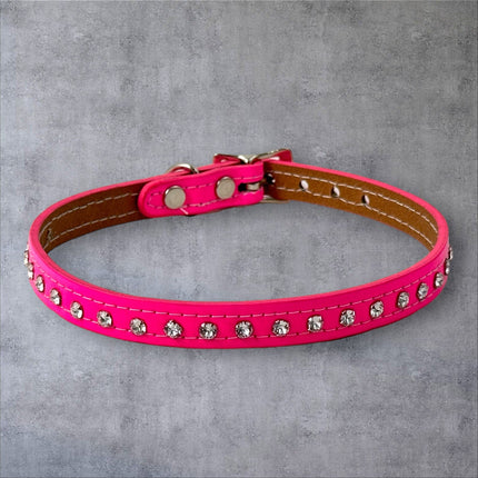 CK246 PATENT NEON SMALL CRYSTAL RHINESTONE