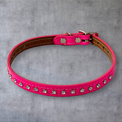 CK246 PATENT NEON SMALL CRYSTAL RHINESTONE