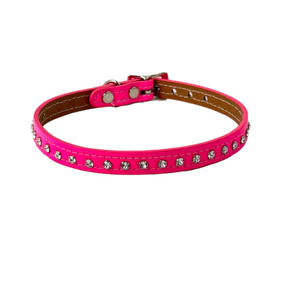 CK246 PATENT NEON SMALL CRYSTAL RHINESTONE