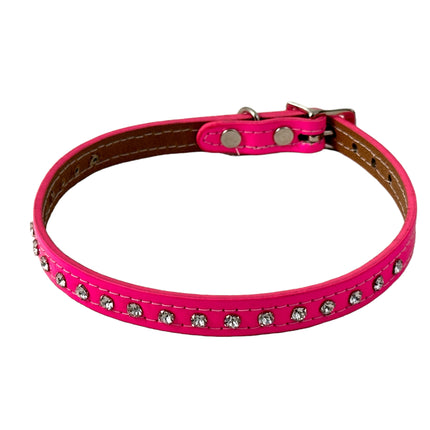 CK246 PATENT NEON SMALL CRYSTAL RHINESTONE