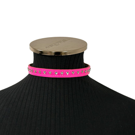 CK246 PATENT NEON SMALL CRYSTAL RHINESTONE