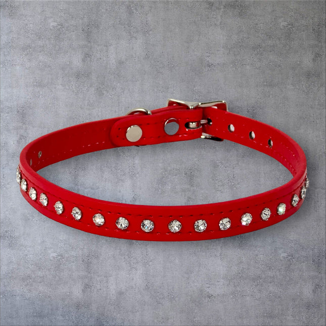 CK246 PATENT NEON SMALL CRYSTAL RHINESTONE
