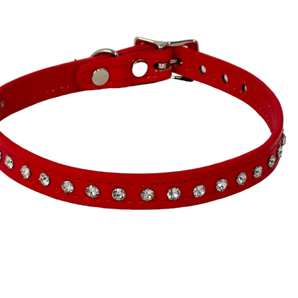CK246 PATENT NEON SMALL CRYSTAL RHINESTONE