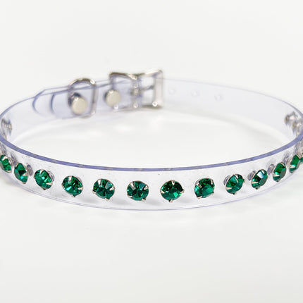CK247CLR RHINESTONE CLEAR  CHOKER