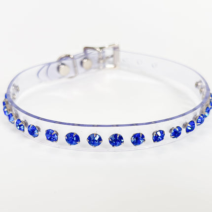 CK247CLR RHINESTONE CLEAR  CHOKER