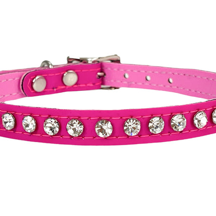 CK247 PATENT NEON CRYSTAL RHINESTONE