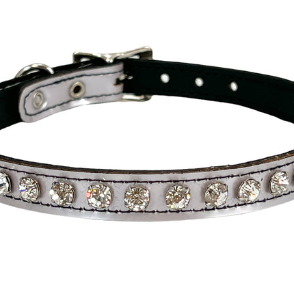 CK247 PATENT NEON CRYSTAL RHINESTONE