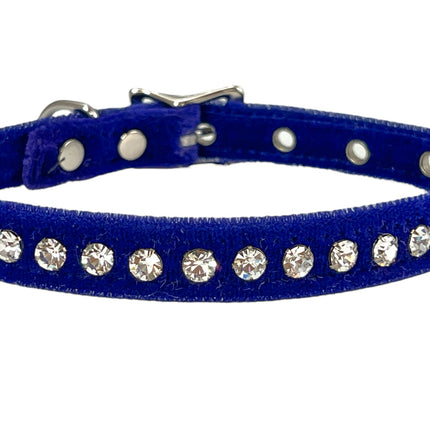 CK247VELVET WITH CRYSTAL RHINESTONE