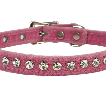 CK247VELVET WITH CRYSTAL RHINESTONE