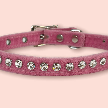 CK247VELVET WITH CRYSTAL RHINESTONE