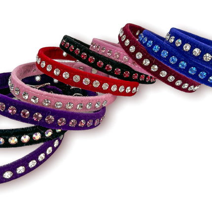 CK247 VELVET WITH MATCHING COLOR STONE