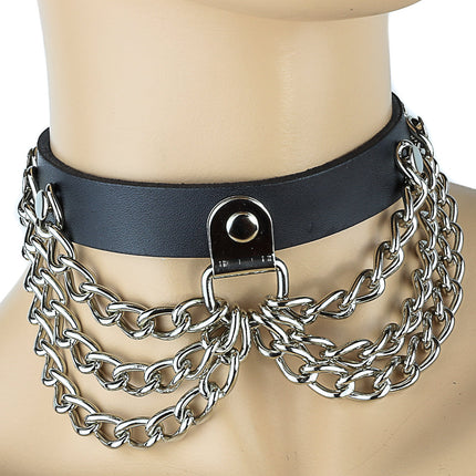 CK289  HANGING CHAIN CHOKER