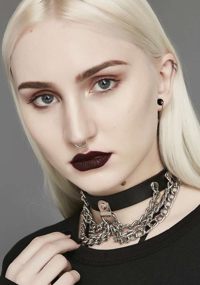 CK289  HANGING CHAIN CHOKER