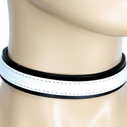 CK294  LEATHER STRAP CHOKER