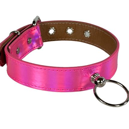 CK298RN  RAINBOW BONDAGE COLLAR