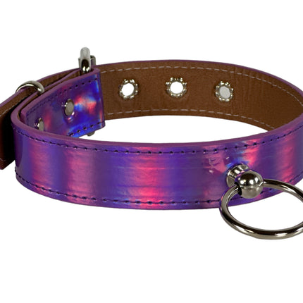 CK298RN  RAINBOW BONDAGE COLLAR