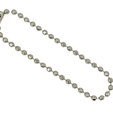 CK982SQ REGULAR SQUARE EDGE BALL CHAIN NECKLACE