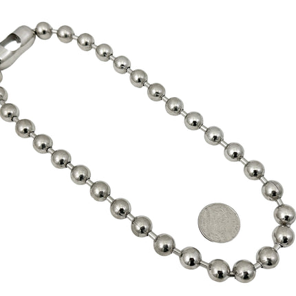 CK982 LARGE 1/2"  BALL CHAIN NECKLACE