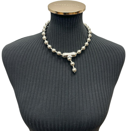 CK982 LARGE 1/2"  BALL CHAIN NECKLACE