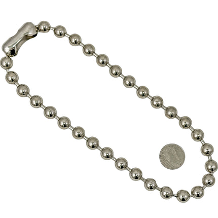 CK982 LARGE 1/2"  BALL CHAIN NECKLACE