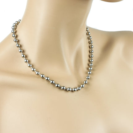 CK982M MEDIUM BALL CHAIN NECKLACE