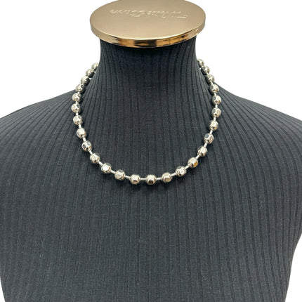 CK982SQ REGULAR SQUARE EDGE BALL CHAIN NECKLACE