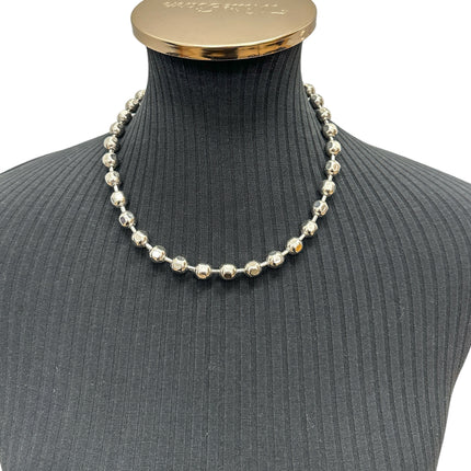 CK982SQ REGULAR SQUARE EDGE BALL CHAIN NECKLACE