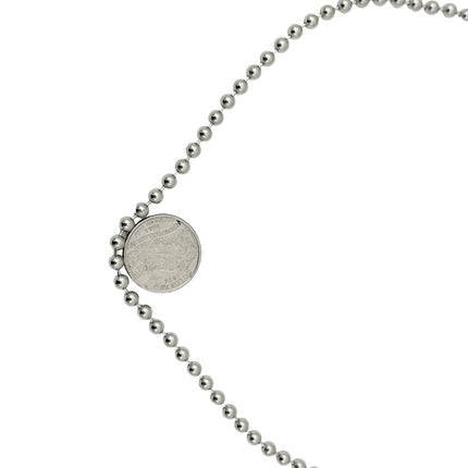 CK982S SMALL  BALL CHAIN NECKLACE