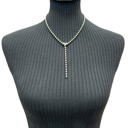 CK982S SMALL  BALL CHAIN NECKLACE