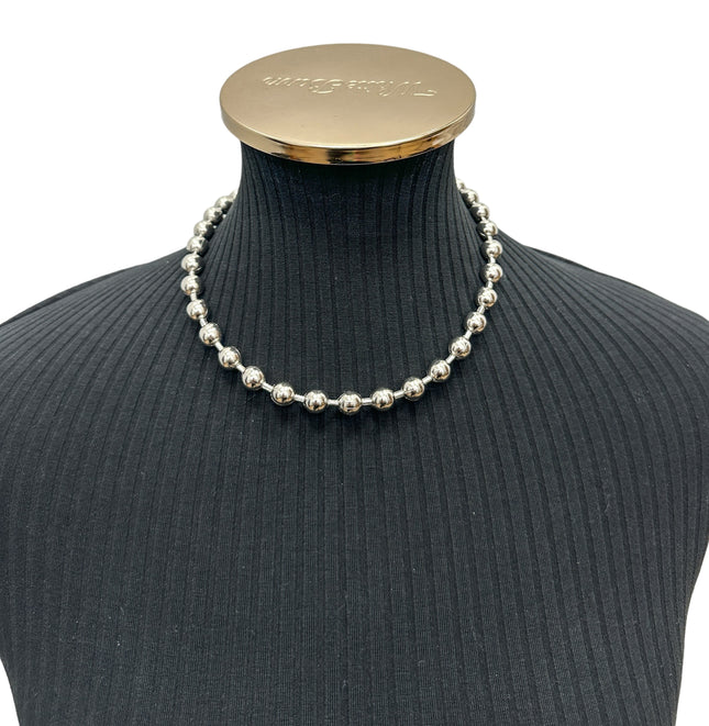 CK982 REGULAR 3/8"  BALL CHAIN NECKLACE