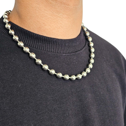 CK982 REGULAR 3/8"  BALL CHAIN NECKLACE