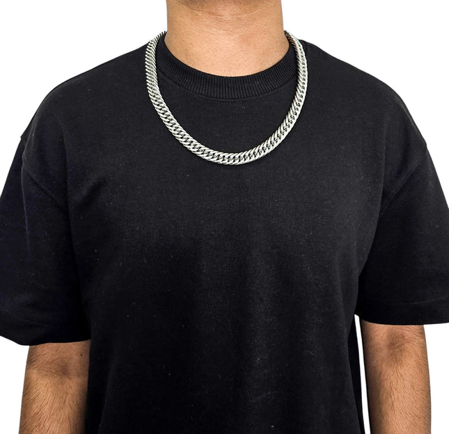 CK991D PREMIUM CUBAN CHAIN DOUBLE DIAMONT CUT CHAIN