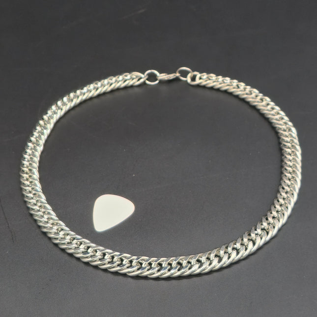 CK991D STEEL PREMIUM CUBAN CHAIN DOUBLE DIAMONT CUT CHAIN (Copy)