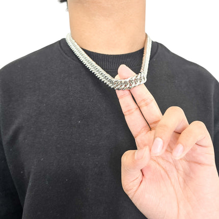 CK991D PREMIUM CUBAN CHAIN DOUBLE DIAMONT CUT CHAIN