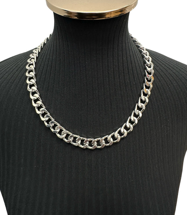 CK991 CUBAN CHAIN NECKLACE HEAVY AND THICK 4MM