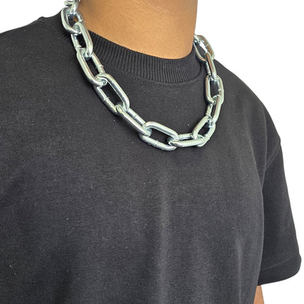 CK992HV-SQ  VERY HEAVY SQUARE CHAIN NECKLACE