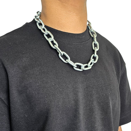 CK992HV-SQ  VERY HEAVY SQUARE CHAIN NECKLACE