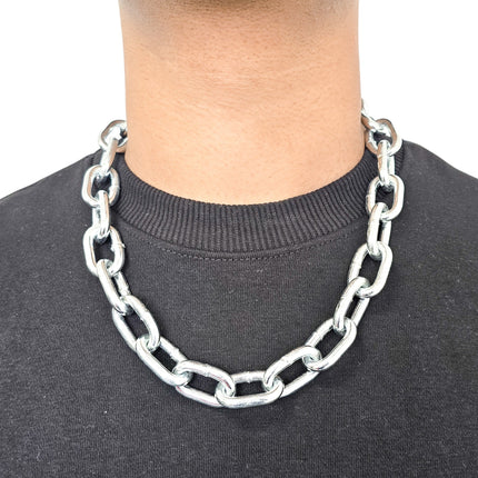 CK992HV-SQ  VERY HEAVY SQUARE CHAIN NECKLACE