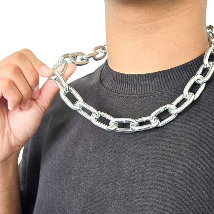 CK992HV-SQ  VERY HEAVY SQUARE CHAIN NECKLACE