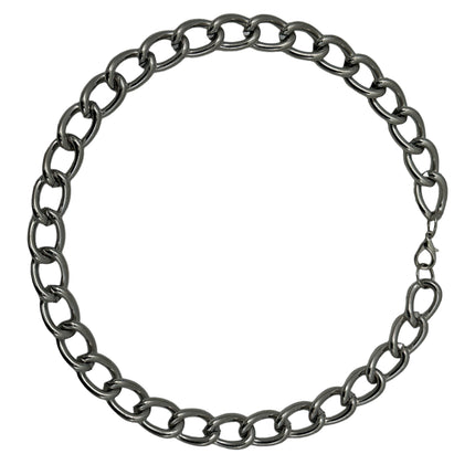 CK992H  VERY HEAVY 6MM STEEL CHAIN NECKLACE