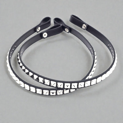 DS134 STUDDED SIDE DROP STRAP HARNESS 3/4" WIDE