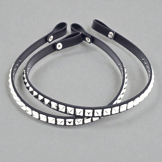DS134 STUDDED SIDE DROP STRAP HARNESS 3/4" WIDE