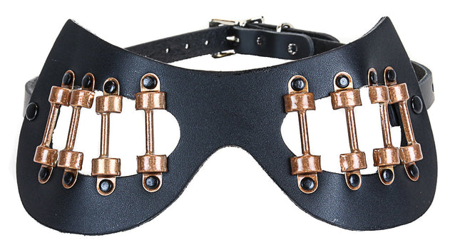 EM101-COP BLACK EYE MASK WITH COPPER HOLDER