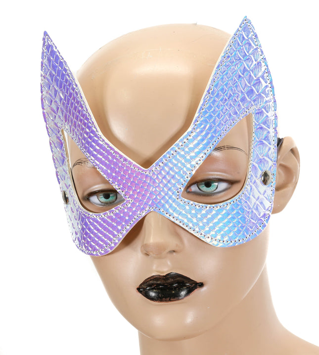 EM126RN RAINBOW LARGE WINGED EYE MASK