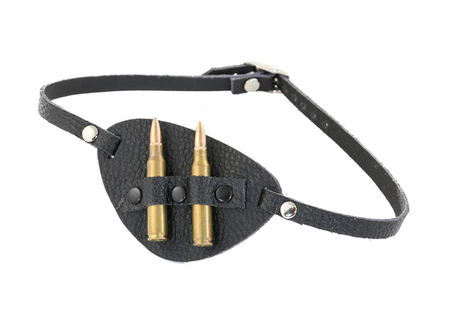 EP201BRS BRASS BULLET EYE PATCH