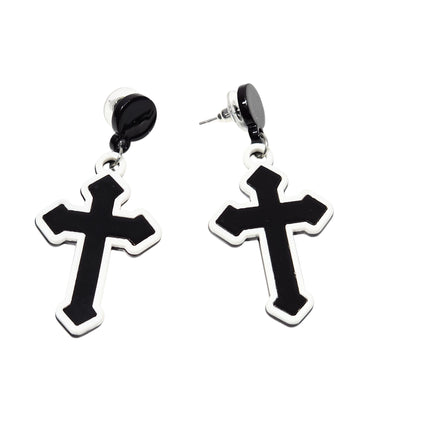 ER28241  CROSS EARRING