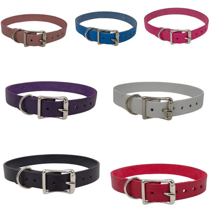 CK100ITL-075   ITALIAN GENUINE LEATHER 3/4" CHOKER
