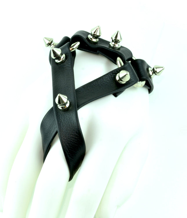 FB112 COACH X BRACELET WITH SPIKES